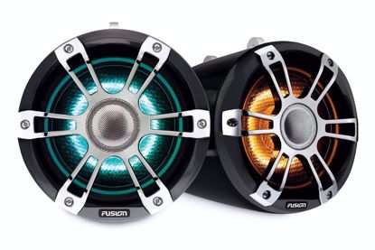 Picture of SG-FLT882SPC Signature Series 3 8.8" Sports Chrome Marine Wake Tower Speakers with CRGBW